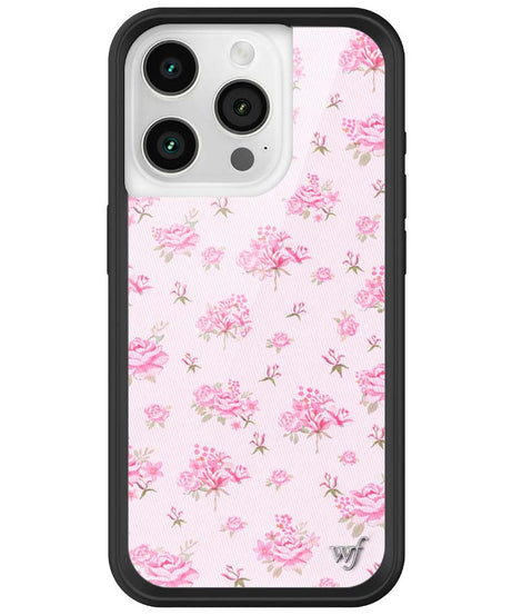 Forget Me Not Floral | Pink iPhone Case