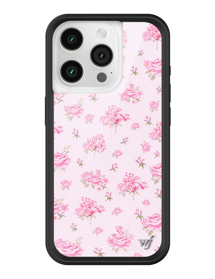Forget Me Not Floral | Pink iPhone Case