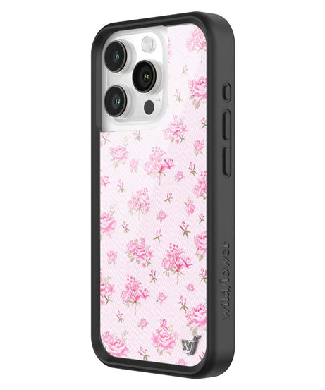 Forget Me Not Floral | Pink iPhone Case