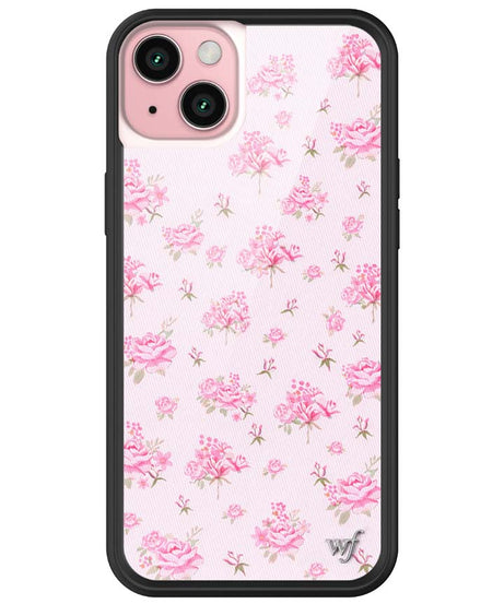 Forget Me Not Floral | Pink iPhone Case