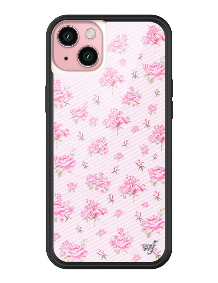 Forget Me Not Floral | Pink iPhone Case