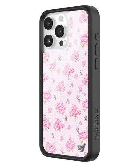 Forget Me Not Floral | Pink iPhone Case