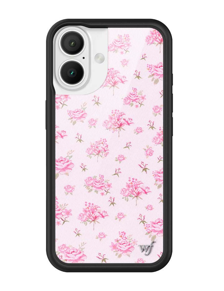 Forget Me Not Floral | Pink iPhone Case