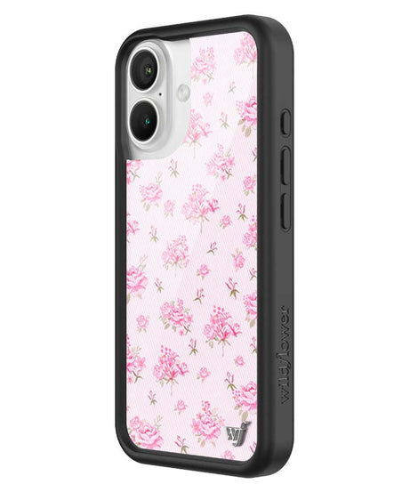 Forget Me Not Floral | Pink iPhone Case