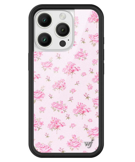 Forget Me Not Floral | Pink iPhone Case
