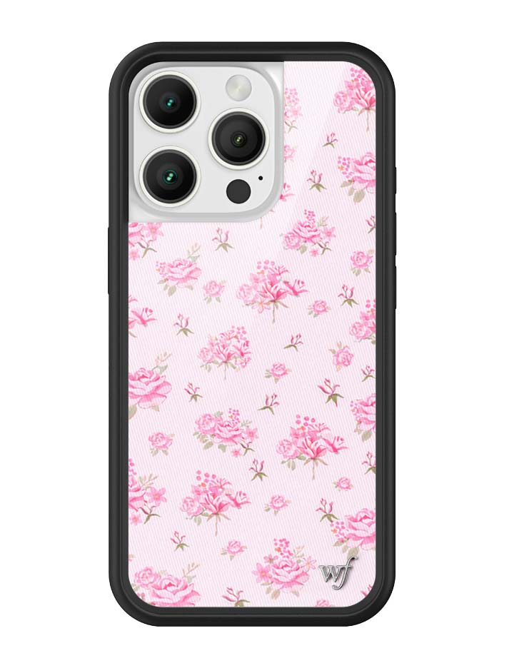Forget Me Not Floral | Pink iPhone Case