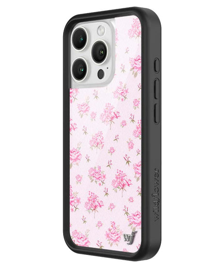 Forget Me Not Floral | Pink iPhone Case