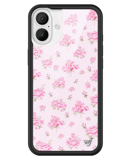 Forget Me Not Floral | Pink iPhone Case