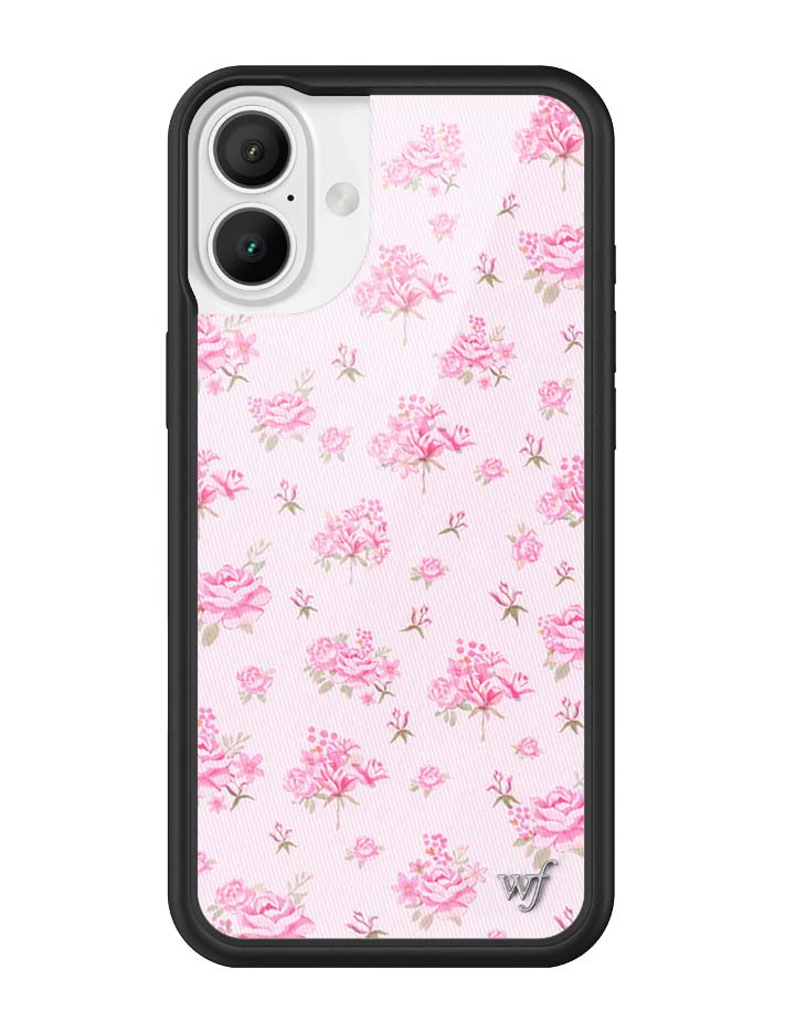 Forget Me Not Floral | Pink iPhone Case