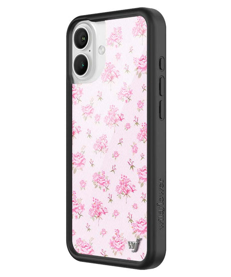 Forget Me Not Floral | Pink iPhone Case