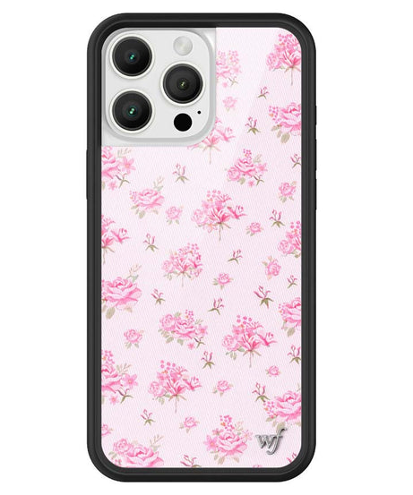 Forget Me Not Floral | Pink iPhone Case