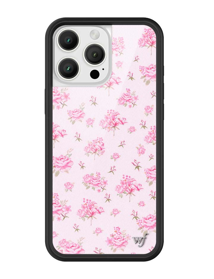 Forget Me Not Floral | Pink iPhone Case