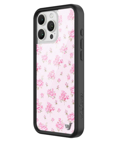 Forget Me Not Floral | Pink iPhone Case