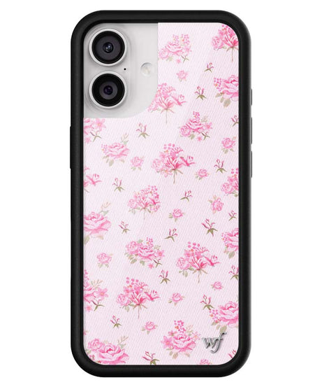 Forget Me Not Floral | Pink iPhone Case