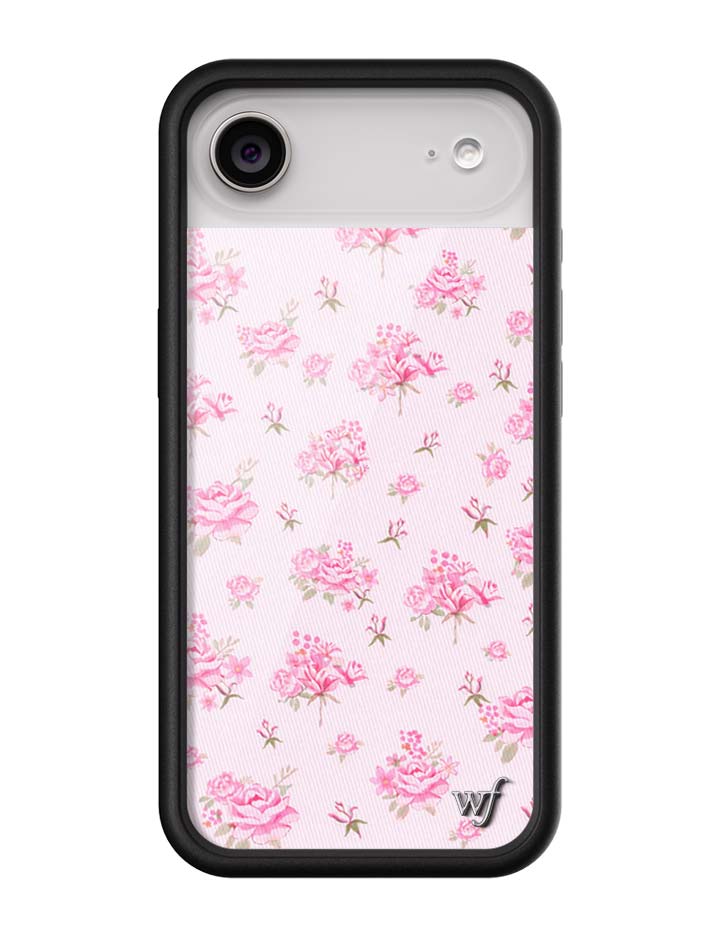Forget Me Not Floral | Pink iPhone Case