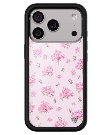 Forget Me Not Floral | Pink iPhone Case