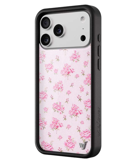 Forget Me Not Floral | Pink iPhone Case