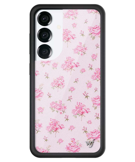 Forget Me Not Floral | Pink Samsung Galaxy Case