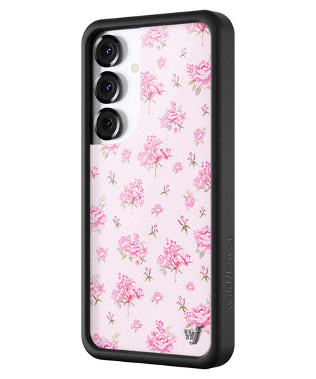 Forget Me Not Floral | Pink Samsung Galaxy Case