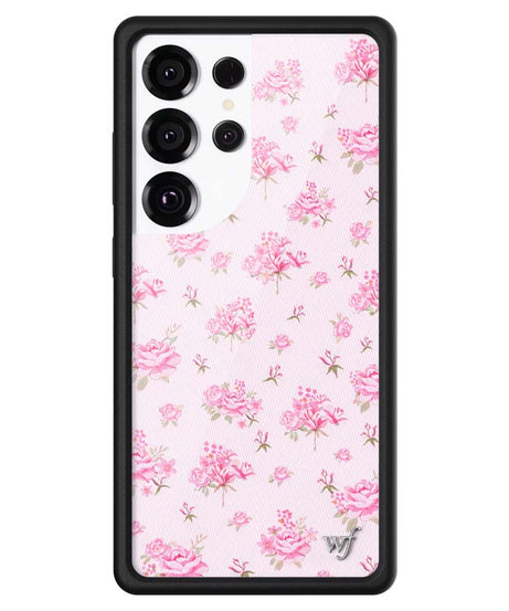 Forget Me Not Floral | Pink Samsung Galaxy Case