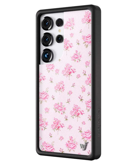 Forget Me Not Floral | Pink Samsung Galaxy Case