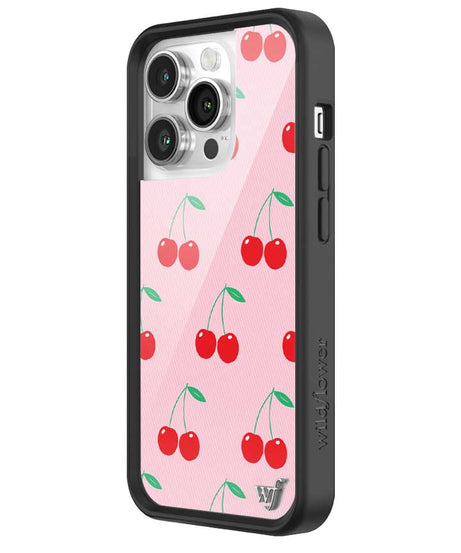 Pink Cherries iPhone Case