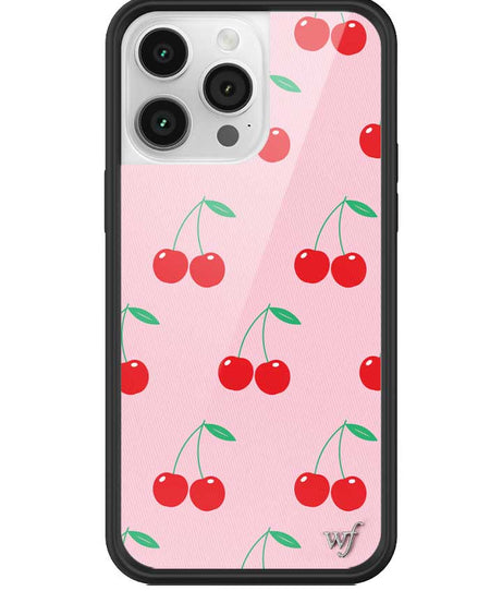 Pink Cherries iPhone Case