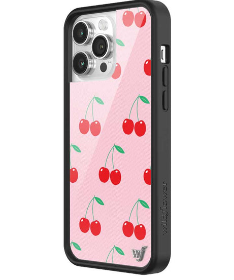 Pink Cherries iPhone Case
