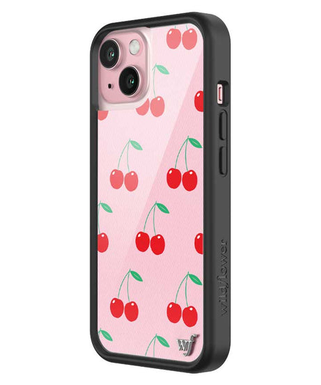 Pink Cherries iPhone Case