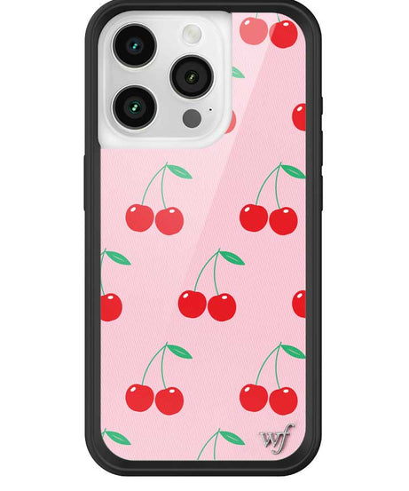 Pink Cherries iPhone Case