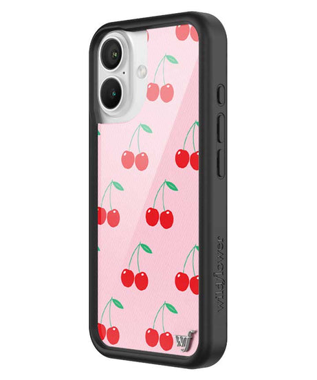 Pink Cherries iPhone Case