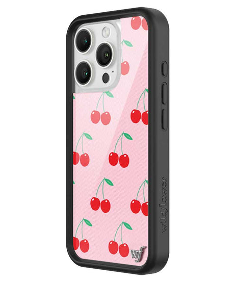 Pink Cherries iPhone Case
