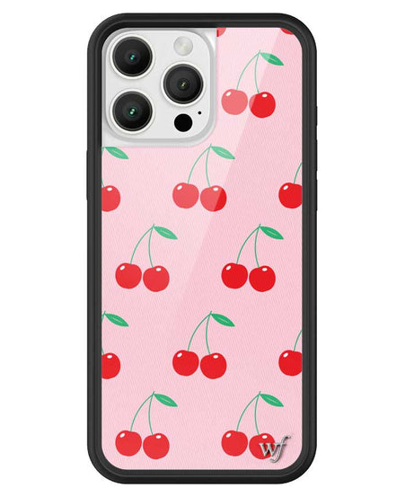 Pink Cherries iPhone Case