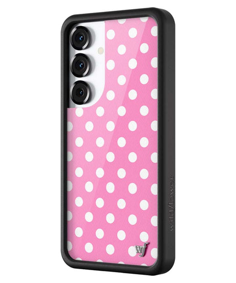 Polka Dot | Pink and White Samsung Galaxy Case