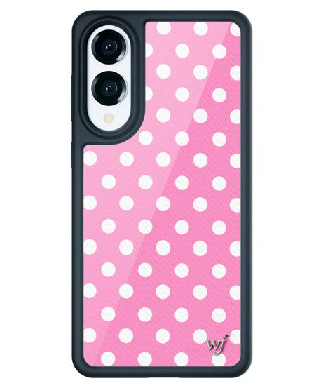 Polka Dot | Pink and White Samsung Galaxy Case