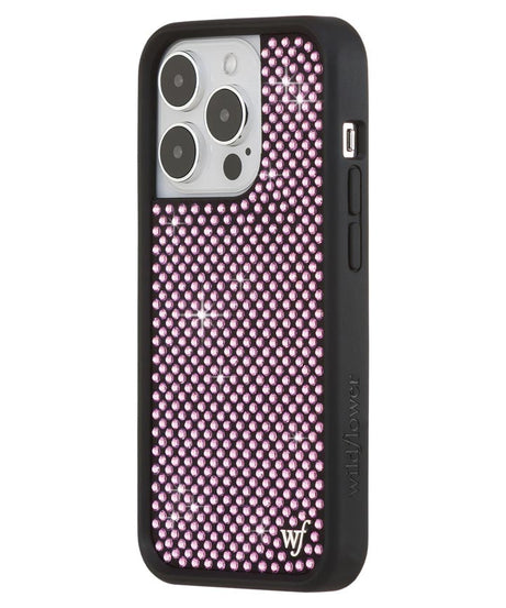 Rhinestone iPhone Case | Pink