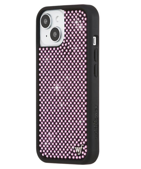 Rhinestone iPhone Case | Pink