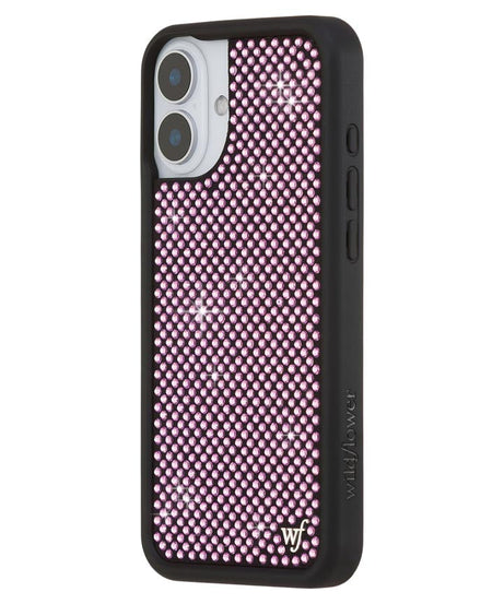 Rhinestone iPhone Case | Pink