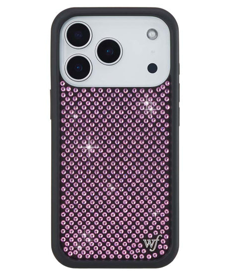 Rhinestone iPhone Case | Pink