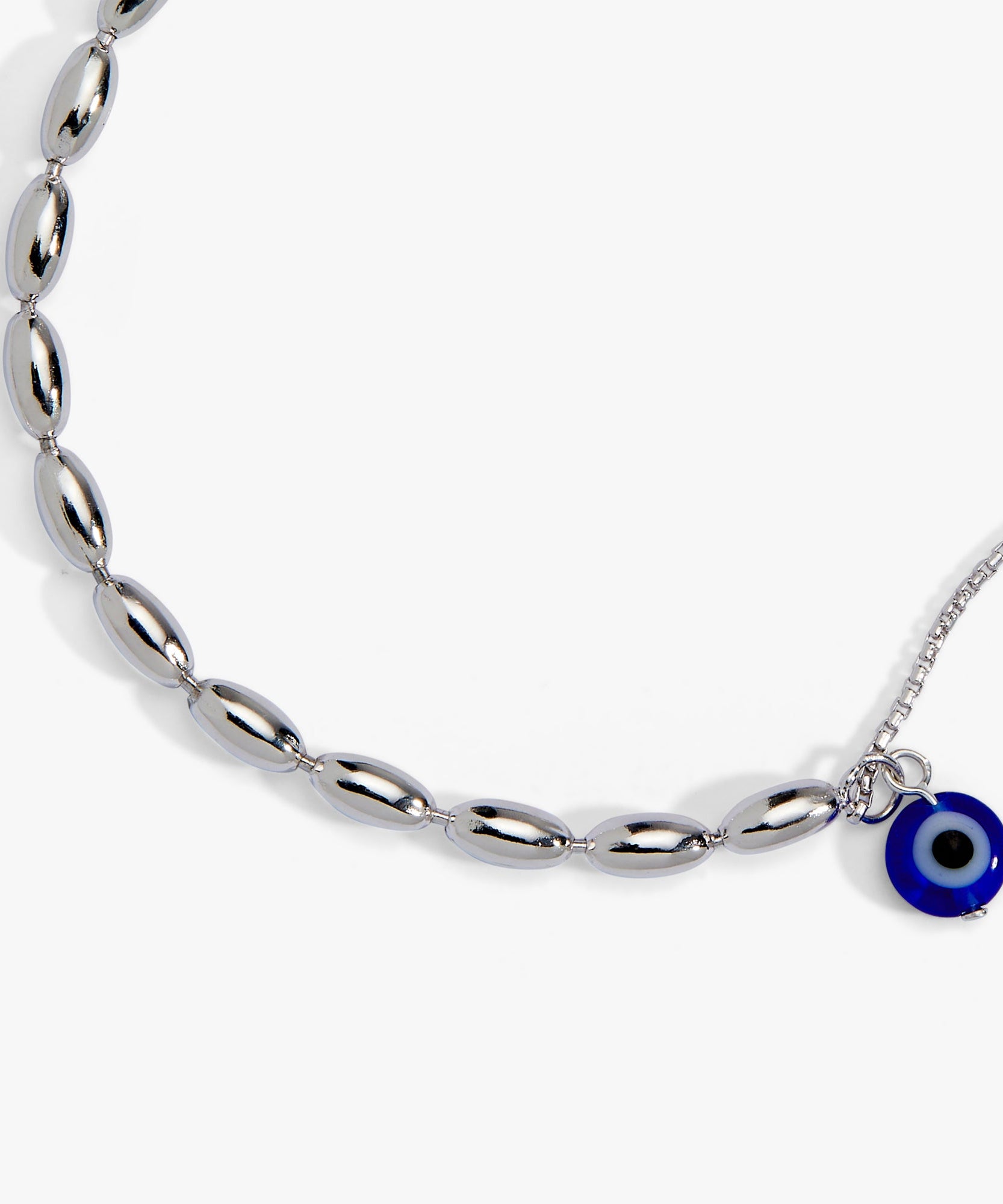 Evil Eye Pull Chain Bracelet