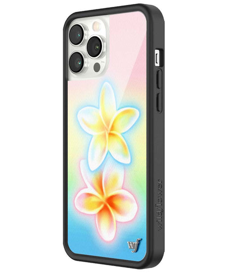 Pastel Plumeria iPhone Case