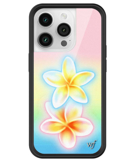 Pastel Plumeria iPhone Case