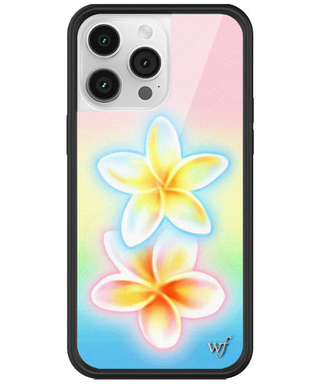 Pastel Plumeria iPhone Case