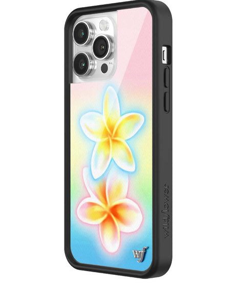 Pastel Plumeria iPhone Case