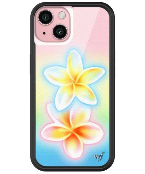 Pastel Plumeria iPhone Case