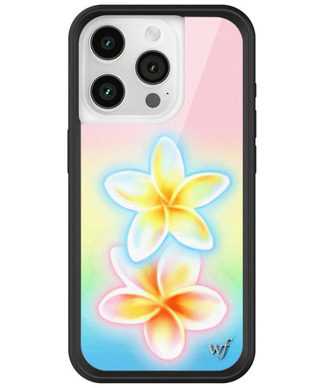 Pastel Plumeria iPhone Case