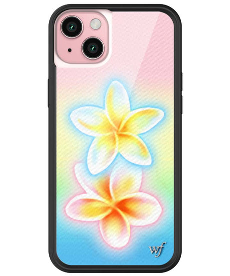Pastel Plumeria iPhone Case