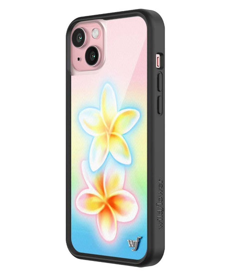 Pastel Plumeria iPhone Case