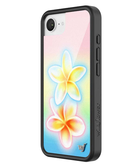 Pastel Plumeria iPhone Case