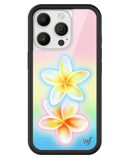 Pastel Plumeria iPhone Case